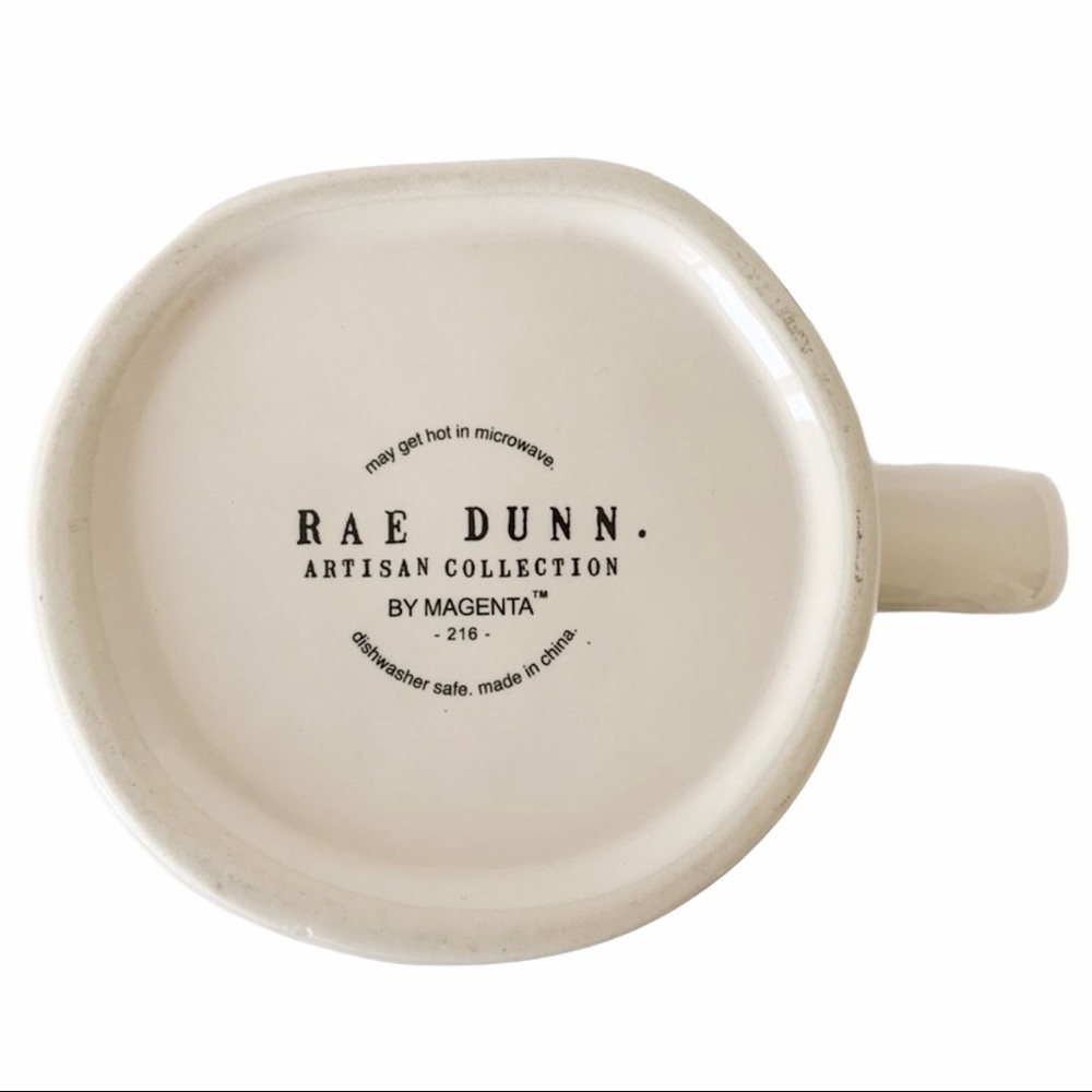 RAE DUNN Mug Super Mom Pink Center Coffee Tea Cup - Picture 4 of 6